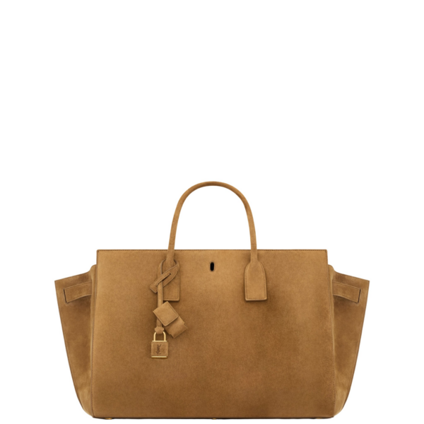 Saint Laurent SAC DE JOUR in suede – LARGE designed in Paris