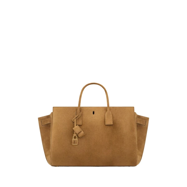 Saint Laurent SAC DE JOUR in suede – LARGE designed in Paris