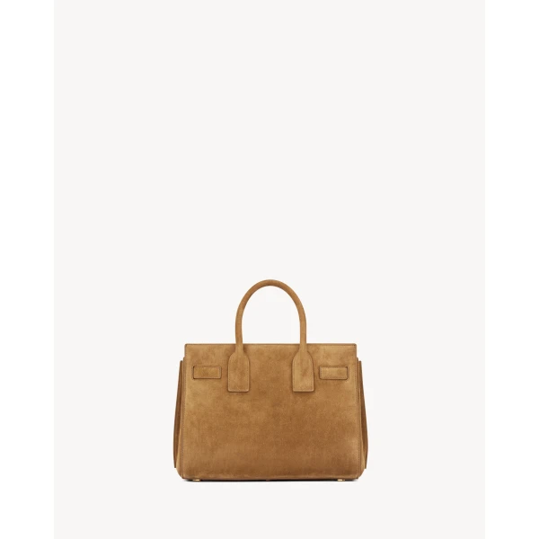 Saint Laurent SAC DE JOUR in suede – SMALL, view 4