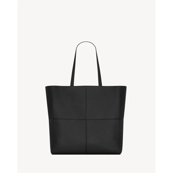 SAINT LAURENT PARIS 4 CARRÉ tote in leather, view 2