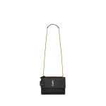 Saint Laurent SUNSET MEDIUM IN CROCODILE-EMBOSSED LEATHER designed in Paris