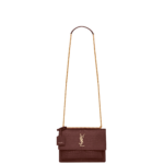 Saint Laurent SUNSET MEDIUM IN CROCODILE-EMBOSSED LEATHER designed in Paris