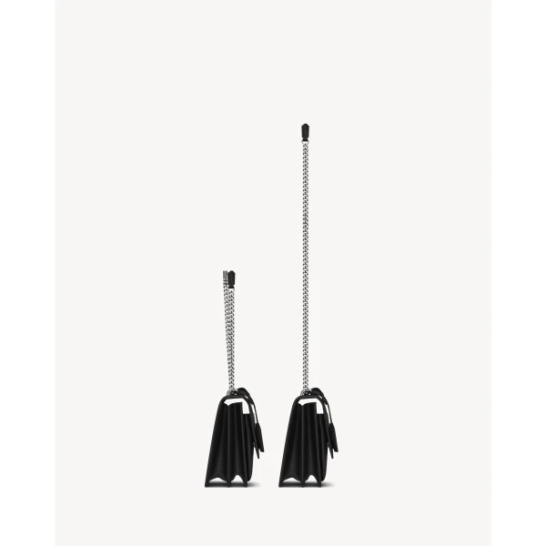 Saint Laurent SUNSET MEDIUM IN SMOOTH LEATHER, view 3
