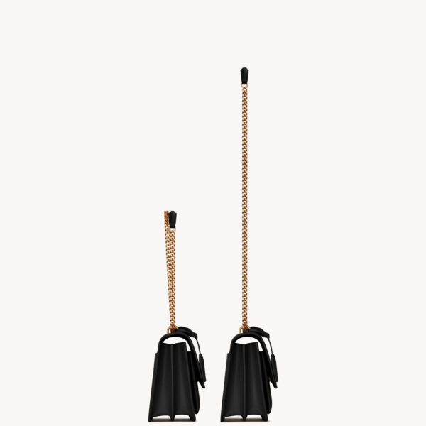 Saint Laurent SUNSET MEDIUM IN SMOOTH LEATHER designed in Paris