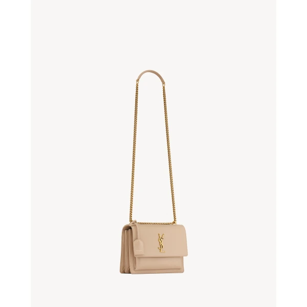 Saint Laurent SUNSET MEDIUM IN SMOOTH LEATHER, view 6