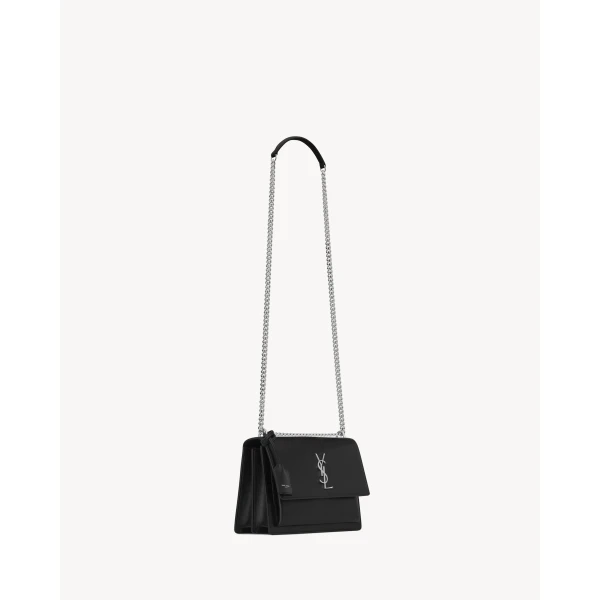 Saint Laurent SUNSET MEDIUM IN SMOOTH LEATHER, view 6