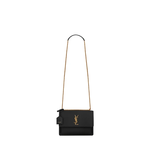 Saint Laurent SUNSET MEDIUM IN SMOOTH LEATHER designed in Paris