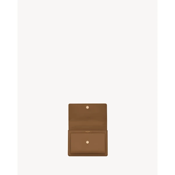 Saint Laurent SUNSET medium IN SMOOTH LEATHER, view 4