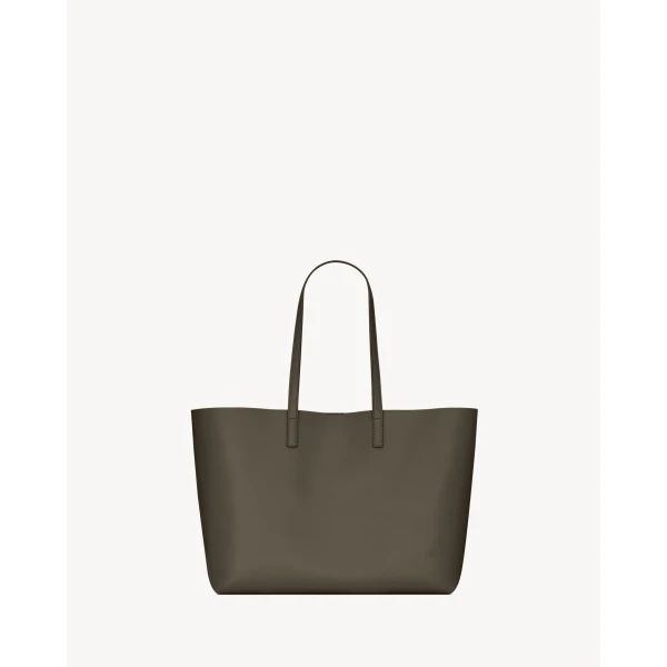Saint Laurent Shopping Saint Laurent in leather, view 3