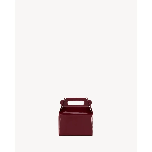 Saint Laurent TAKE-AWAY BOX IN LEATHER, view 2
