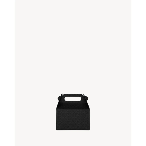 Saint Laurent TAKE-AWAY BOX IN LEATHER, view 2