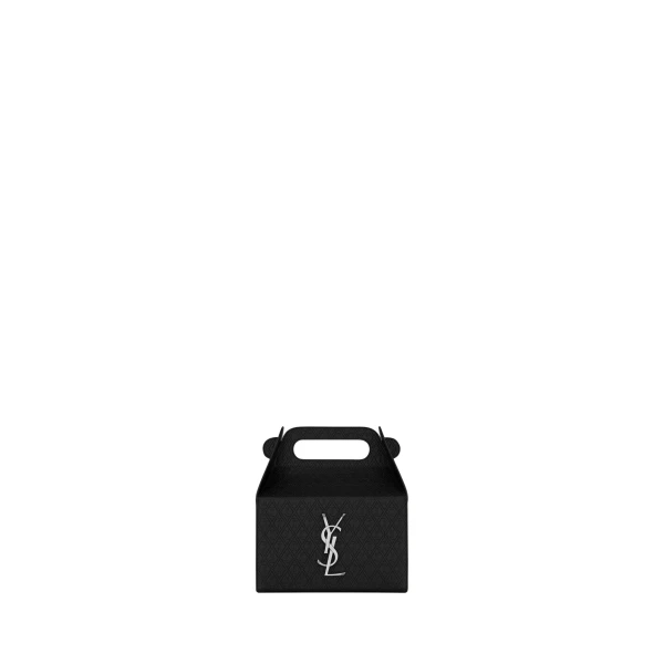 Saint Laurent TAKE-AWAY BOX IN LEATHER designed in Paris