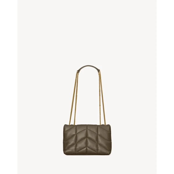 Saint Laurent Toy PUFFER in nappa leather, view 3