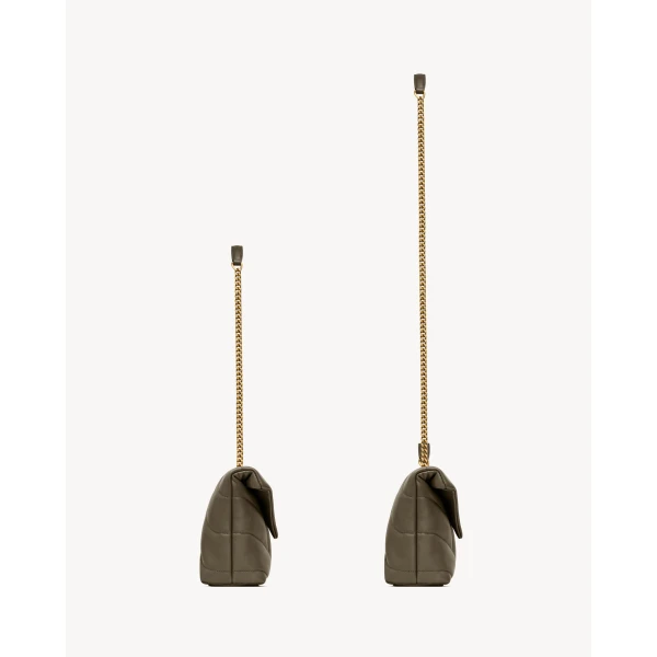 Saint Laurent Toy PUFFER in nappa leather, view 4
