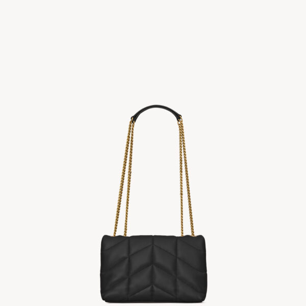Saint Laurent Toy Puffer in lambskin designed in Paris