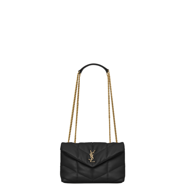 Saint Laurent Toy Puffer in lambskin designed in Paris