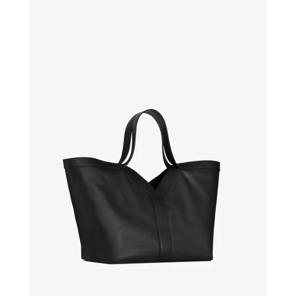 Saint Laurent Y TOTE IN LEATHER, view 5