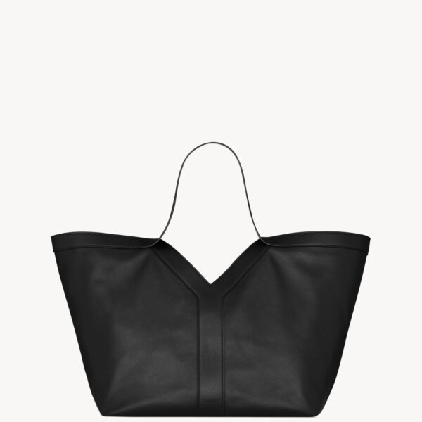 Saint Laurent Y TOTE IN LEATHER designed in Paris