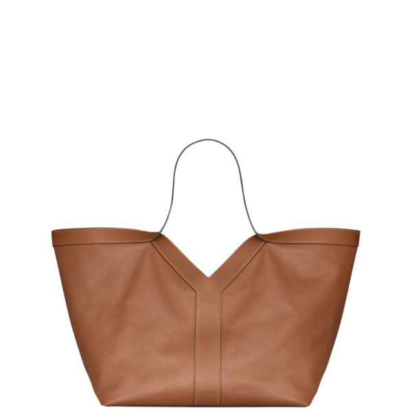 Saint Laurent Y TOTE IN LEATHER designed in Paris