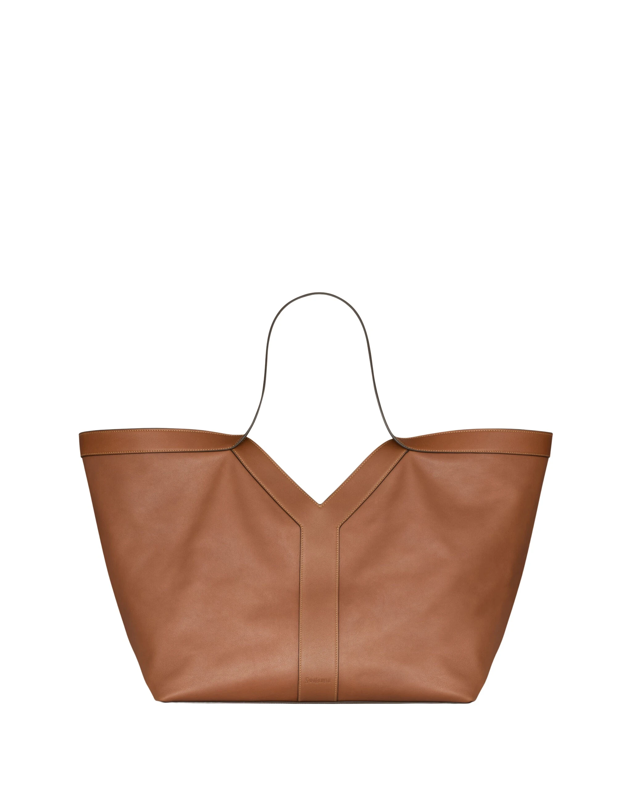 Saint Laurent Y TOTE IN LEATHER designed in Paris