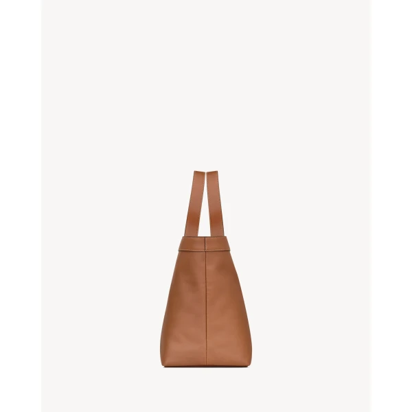 Saint Laurent Y small tote in leather, view 4