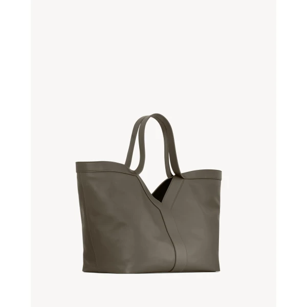 Saint Laurent Y tote in leather, view 5