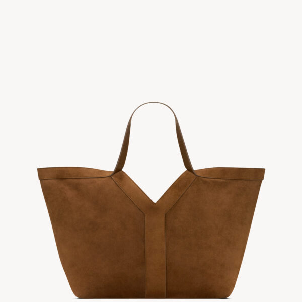 Saint Laurent Y tote in suede designed in Paris