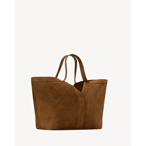 Saint Laurent Y tote in suede, view 5
