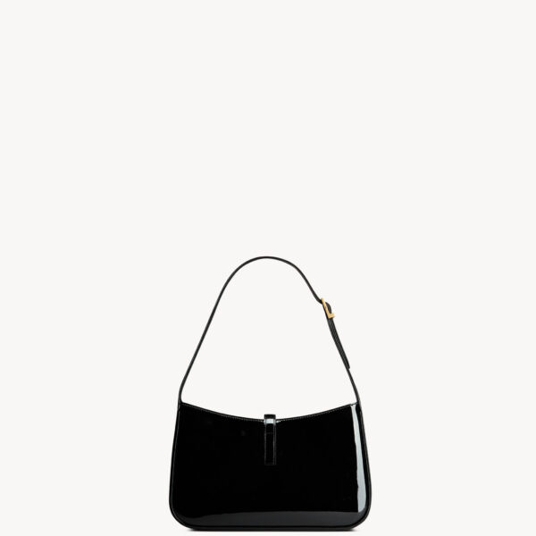 Saint Laurent le 5 à 7 in patent leather designed in Paris