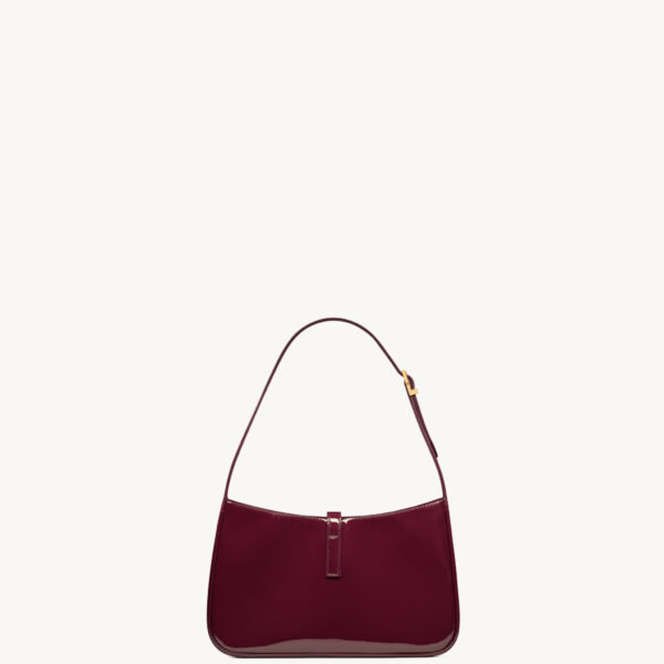 Saint Laurent le 5 à 7 in patent leather designed in Paris