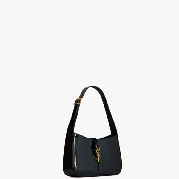 Saint Laurent le 5 à 7 in patent leather designed in Paris