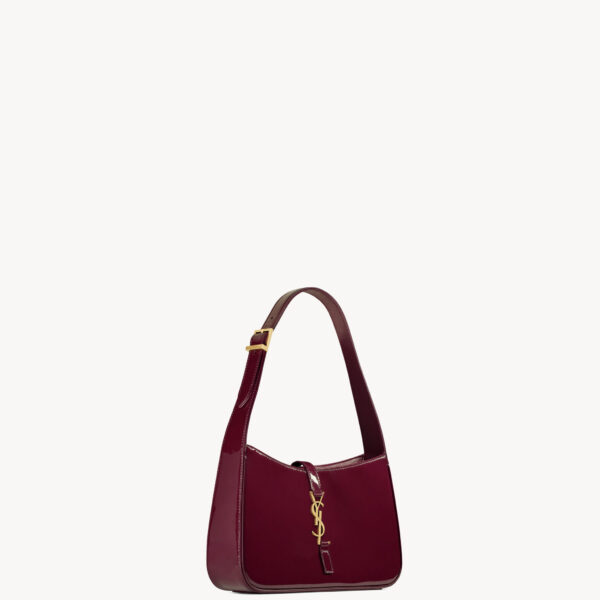 Saint Laurent le 5 à 7 in patent leather designed in Paris