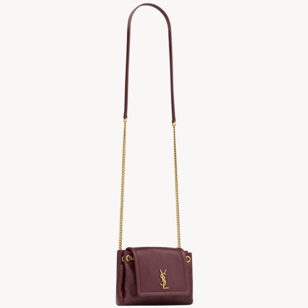 Saint Laurent mini NOLITA in lambskin designed in Paris
