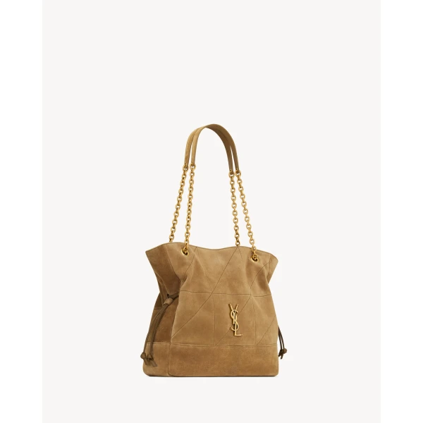 Saint Laurent small JAMIE SHOPPING in suede, view 4