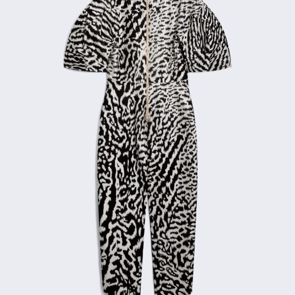 Schiaparelli Animal Print Midi Dress Dresses in Schiaparelli Authentic Luxury Fashion at Coveti