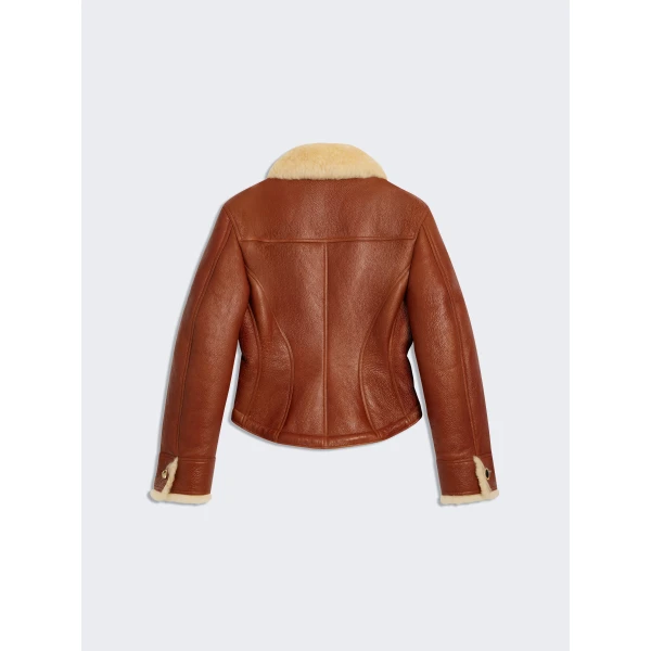 Schiaparelli Aviator Shearling Jacket, view 3