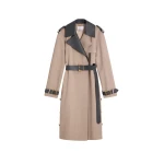 Schiaparelli Bi-Material Trench Coats in Schiaparelli Authentic Luxury Fashion at Coveti