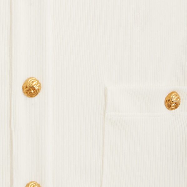 Schiaparelli Bijoux Buttons Cardigan Knitwear in Schiaparelli Authentic Luxury Fashion at Coveti