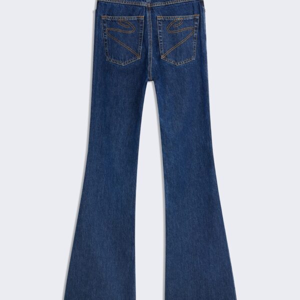 Schiaparelli Bootcut Jeans Pants in Schiaparelli Authentic Luxury Fashion at Coveti