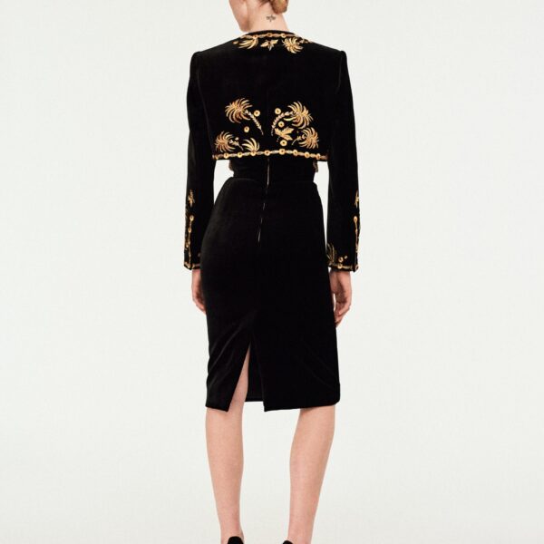 Schiaparelli Cardigan Embroidered Jacket Knitwear in Schiaparelli Authentic Luxury Fashion at Coveti