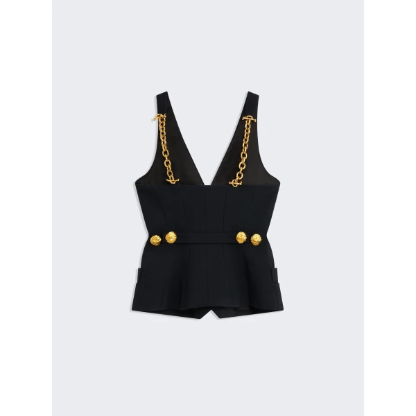 Schiaparelli Chain Bijoux Gilet Jacket, view 3
