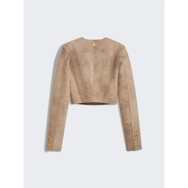 Schiaparelli Collarless Short Jacket, view 3