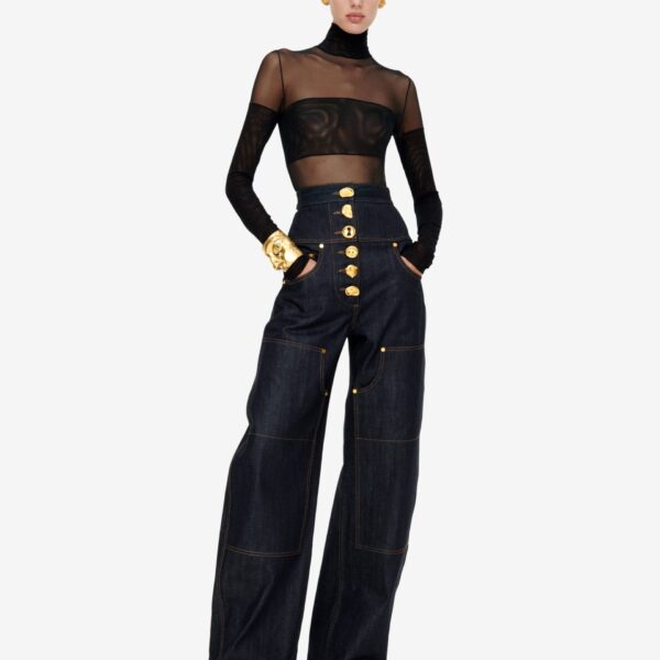 Schiaparelli Cowboy Pants Pants in Schiaparelli Authentic Luxury Fashion at Coveti