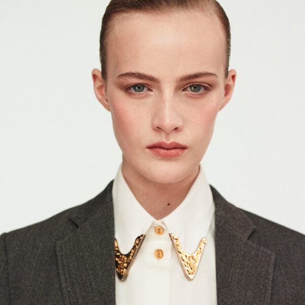 Schiaparelli Cowboy Shirt Tops in Schiaparelli Authentic Luxury Fashion at Coveti