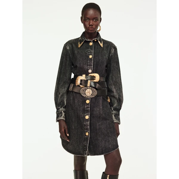 Schiaparelli Cowboy Shirt Dress, view 5