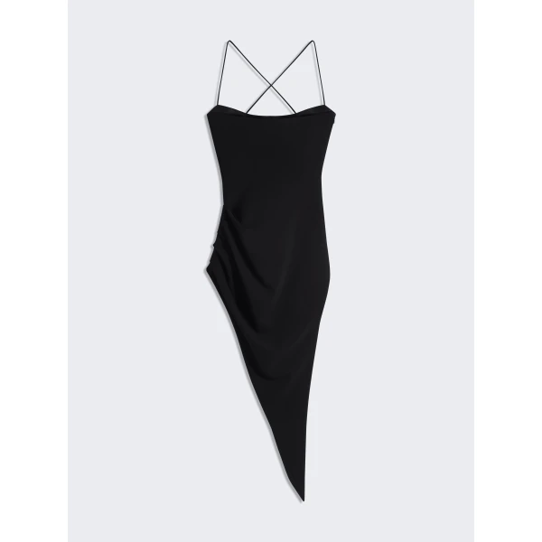 Schiaparelli Crossed Thin Straps Dress, view 4