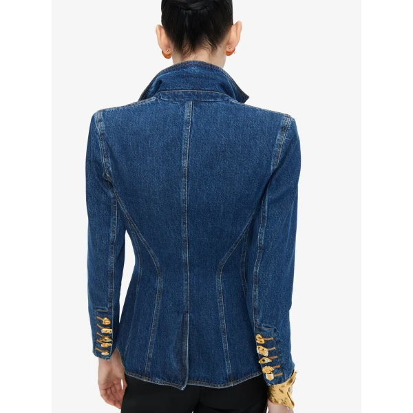 Schiaparelli Denim Basque Jacket, view 4