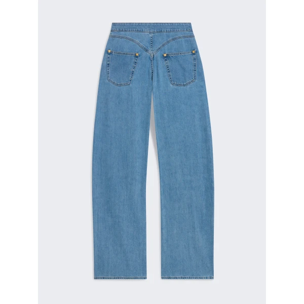 Schiaparelli Denim Cowboy Pants, view 2