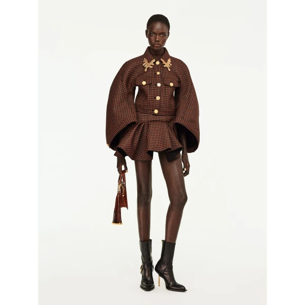Schiaparelli Dove-Wing Cropped Jacket, view 2