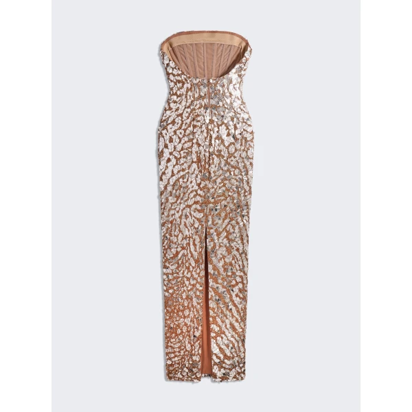 Schiaparelli Embroidered Bustier Dress, view 3